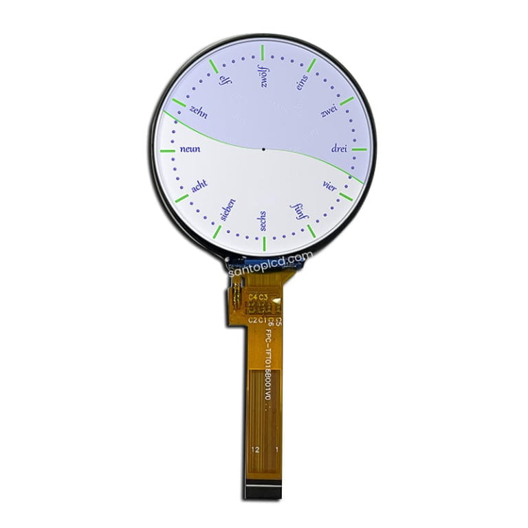 1.6 inch Round TFT LCD Display