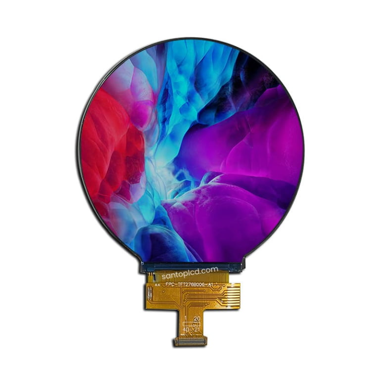2.76 inch Round TFT LCD Display
