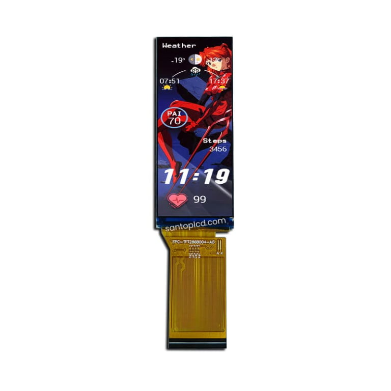 2.86 inch IPS TFT LCD Display